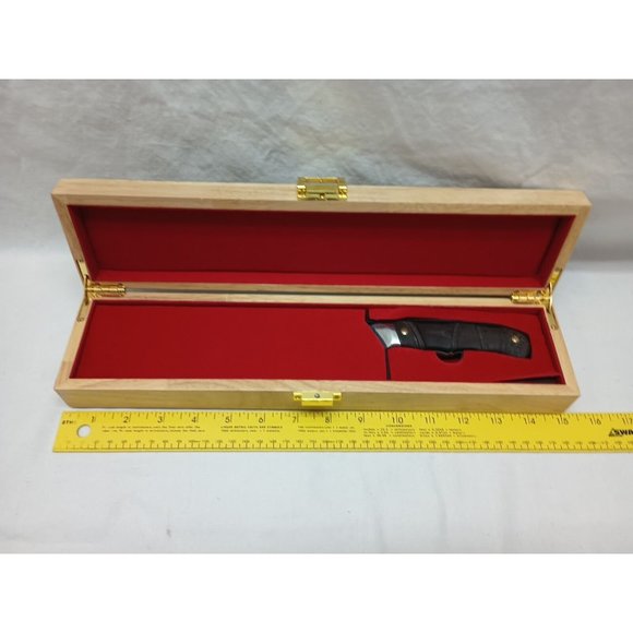 KOP FINDER CHEF KNIFE and WOODEN GIFT BOX